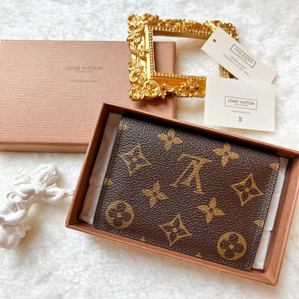 Vintage LV Monogram Canvas Card Holder