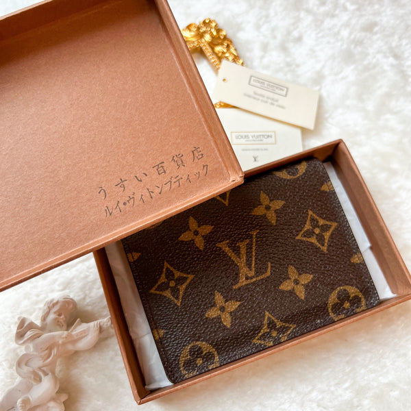 Vintage LV Monogram Canvas Card Holder