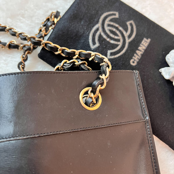 Vintage Chanel 2-Way Bag - Black