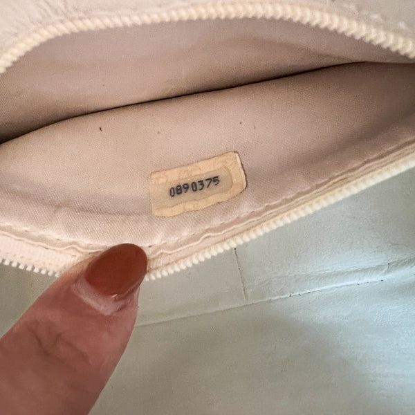 Vintage Chanel Coco Mark Camera Bag With Tassel - Ash x Black