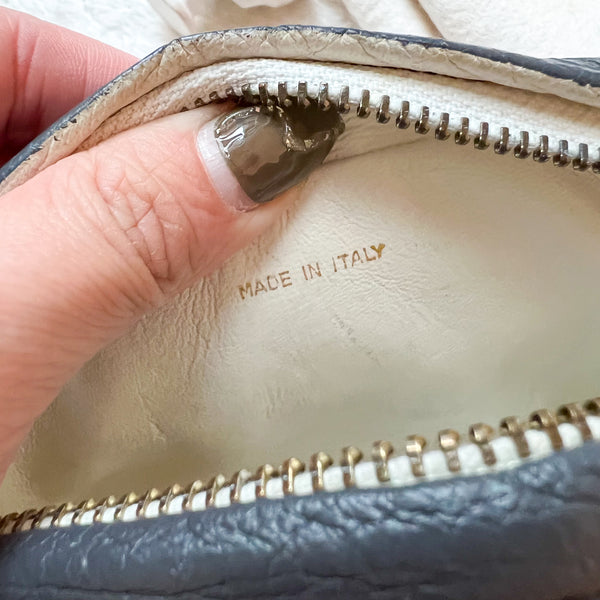 Vintage Chanel Coco Mark Camera Bag With Tassel - Ash x Black