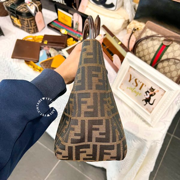 Vintage Fendi Zucca Tote Bag