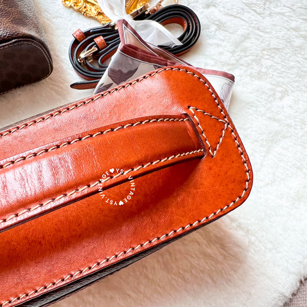 Vintage CELINE Macadam Vanity Bag 025 & 026 - Brown