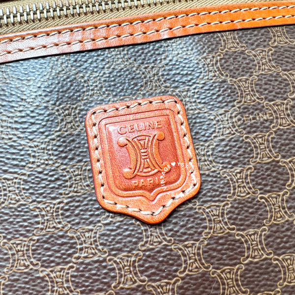 Vintage CELINE Macadam Vanity Bag 025 & 026 - Brown