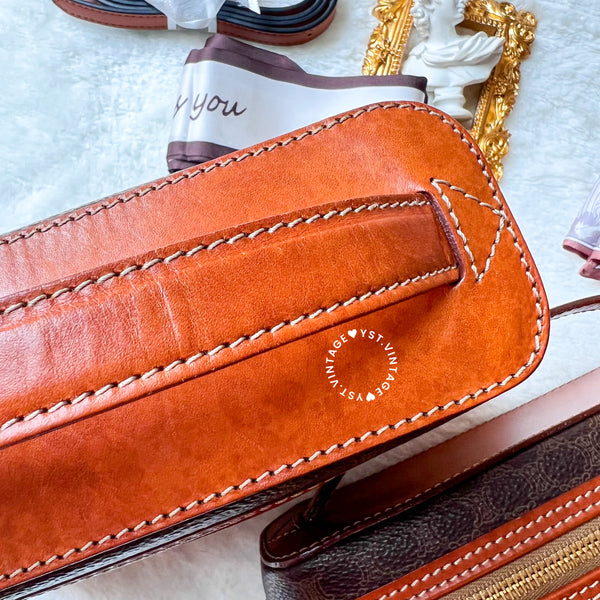 Vintage CELINE Macadam Vanity Bag 025 & 026 - Brown