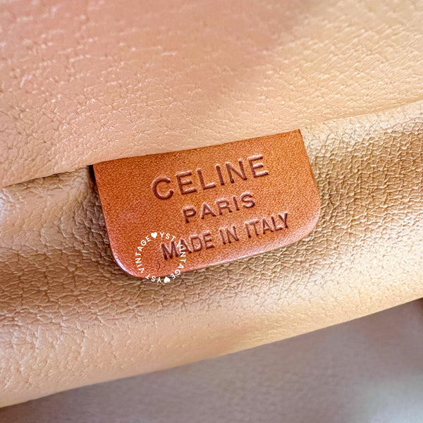 Vintage CELINE Macadam Vanity Bag 025 & 026 - Brown
