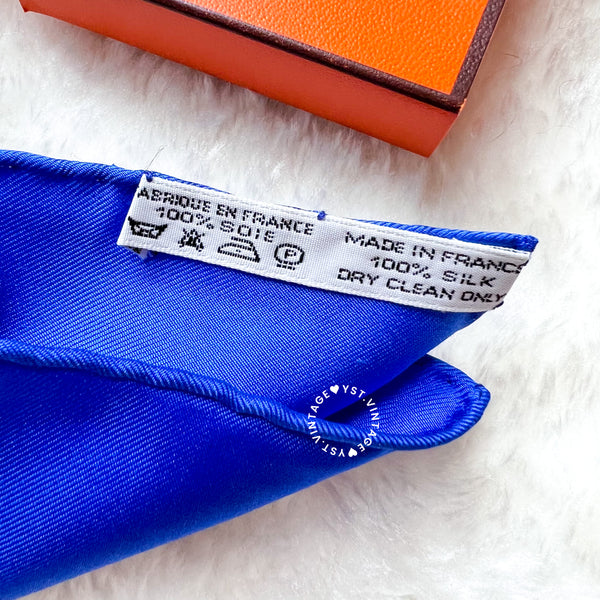 Vintage Hermès Les Tambours Silk Scarf by Joachim Metz