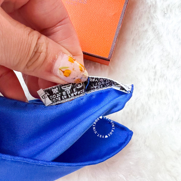 Vintage Hermès Les Tambours Silk Scarf by Joachim Metz