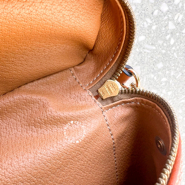 Vintage CELINE Macadam Vanity Bag 017 - Brown (Code: 035000)