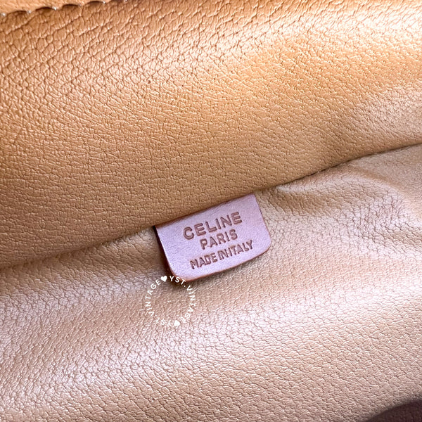 Vintage CELINE Macadam Vanity Bag 017 - Brown (Code: 035000)