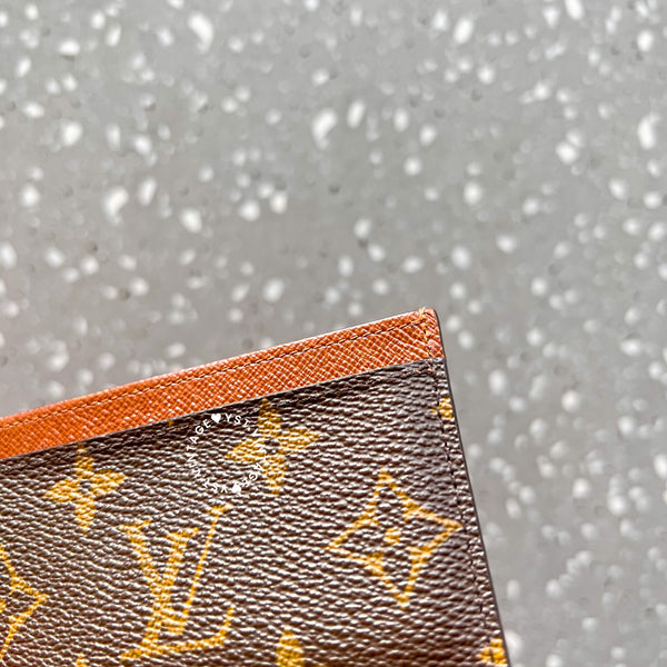 Vintage LV Monogram Canvas Card Holder - Classic / Damier