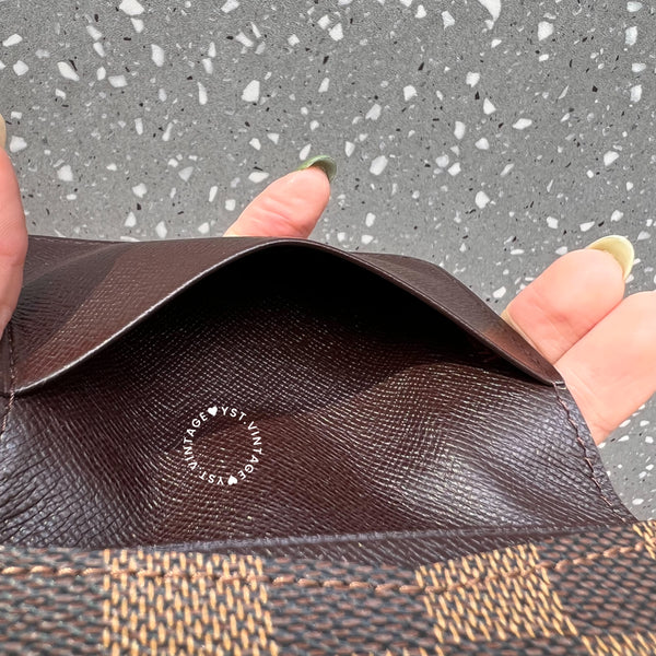 Vintage LV Monogram Canvas Card Holder - Classic / Damier
