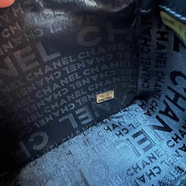 Vintage Chanel Ginza Exclusive Camélia Hand Bag - Black (Limited Edition)