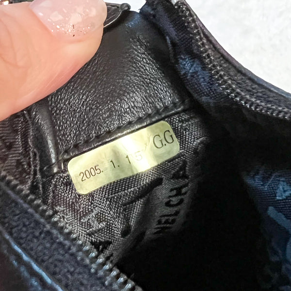 Vintage Chanel Ginza Exclusive Camélia Hand Bag - Black (Limited Edition)