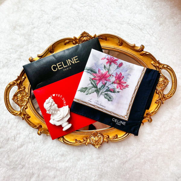 Vintage CELINE Scarfs/ Handkerchiefs - Jacelyn