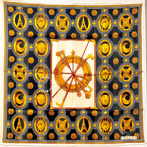 Vintage CELINE Scarfs/ Handkerchiefs (Gabbi/ Hadya/ Ilyia)