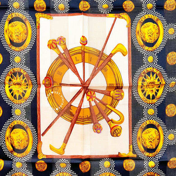 Vintage CELINE Scarfs/ Handkerchiefs (Gabbi/ Hadya/ Ilyia)