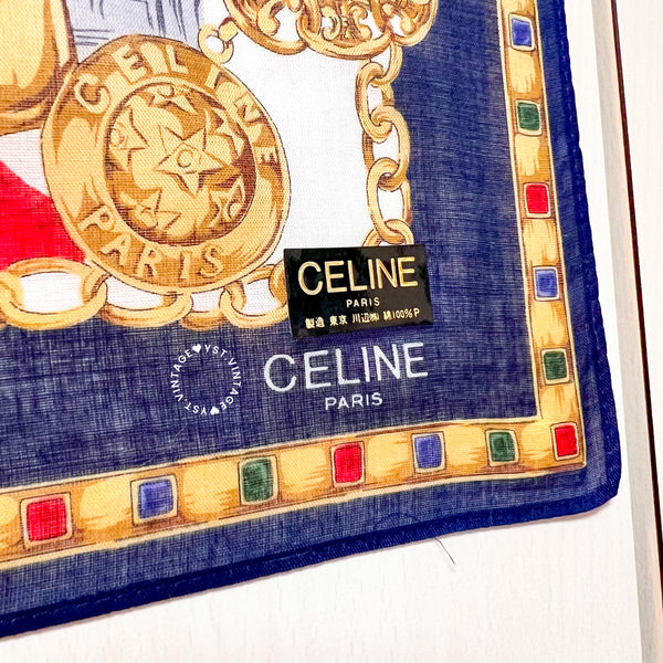 Vintage CELINE Scarfs/ Handkerchiefs (Gabbi/ Hadya/ Ilyia)