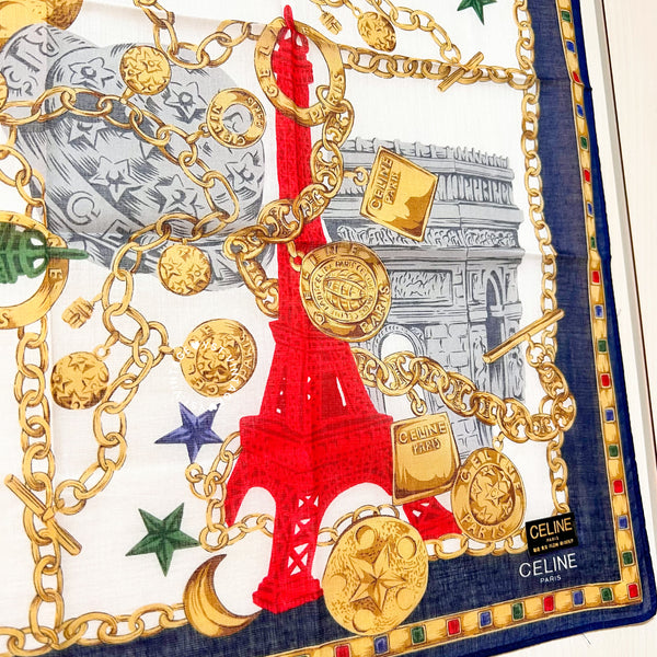 Vintage CELINE Scarfs/ Handkerchiefs (Gabbi/ Hadya/ Ilyia)