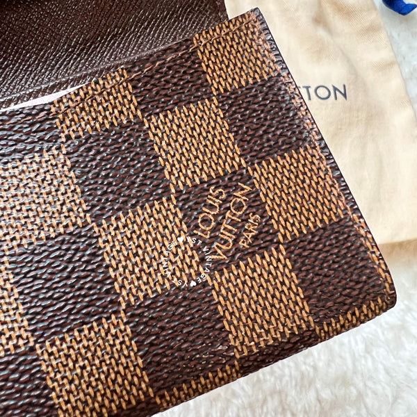 Vintage LV Damier Canvas Card Holder 002