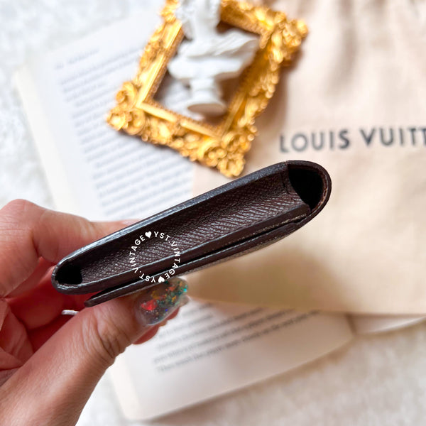 Vintage LV Damier Canvas Card Holder 002