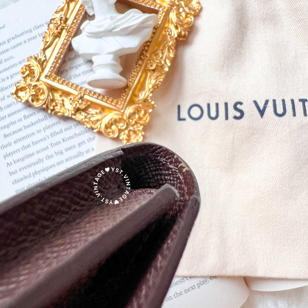 Vintage LV Damier Canvas Card Holder 002