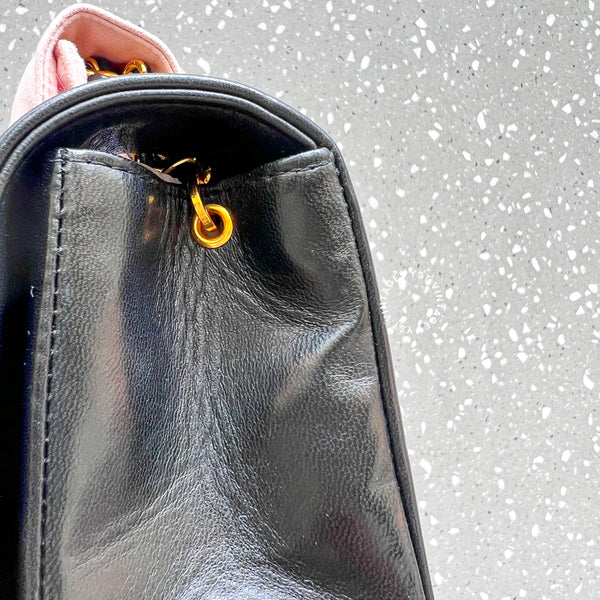 Vintage CHANEL Diana Small Flap Bag - Black 002