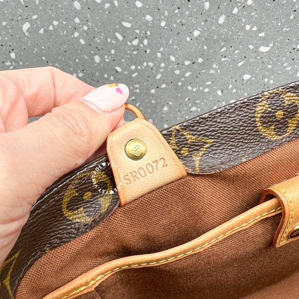Vintage LV 2002 Monogram Vivian Tote Bag