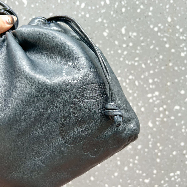 Vintage Loewe Mini Flamenco - Blue Black
