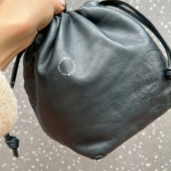 Vintage Loewe Mini Flamenco - Blue Black