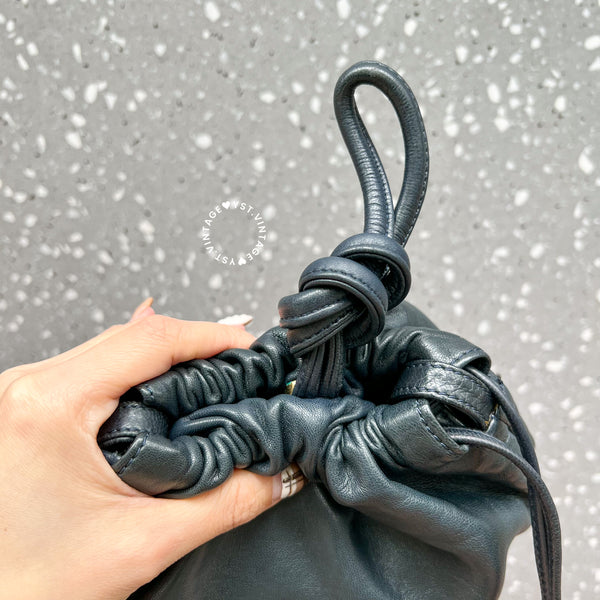 Vintage Loewe Mini Flamenco - Blue Black