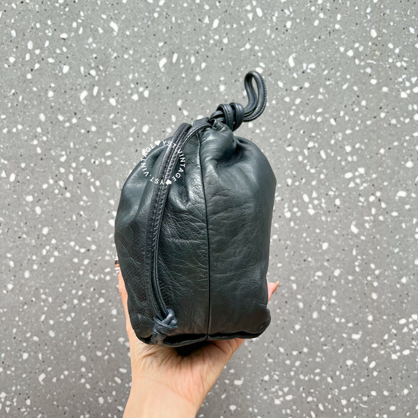 Vintage Loewe Mini Flamenco - Blue Black