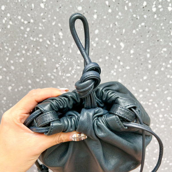 Vintage Loewe Mini Flamenco - Blue Black