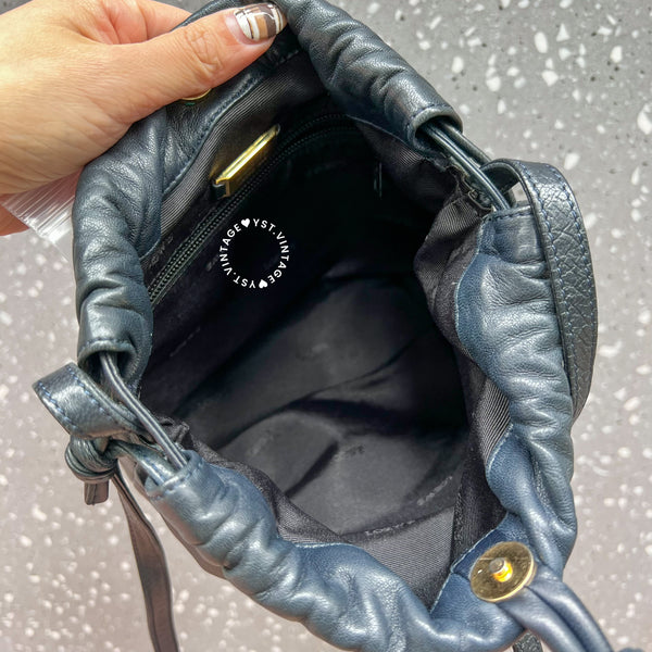 Vintage Loewe Mini Flamenco - Blue Black