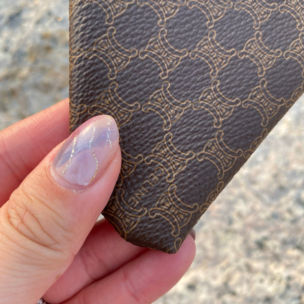 Vintage CELINE 2000s Sulky Macadam Coins Bag