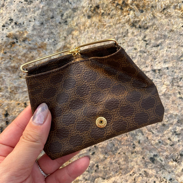 Vintage CELINE 2000s Sulky Macadam Coins Bag