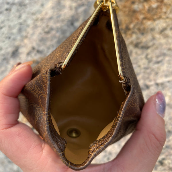 Vintage CELINE 2000s Sulky Macadam Coins Bag