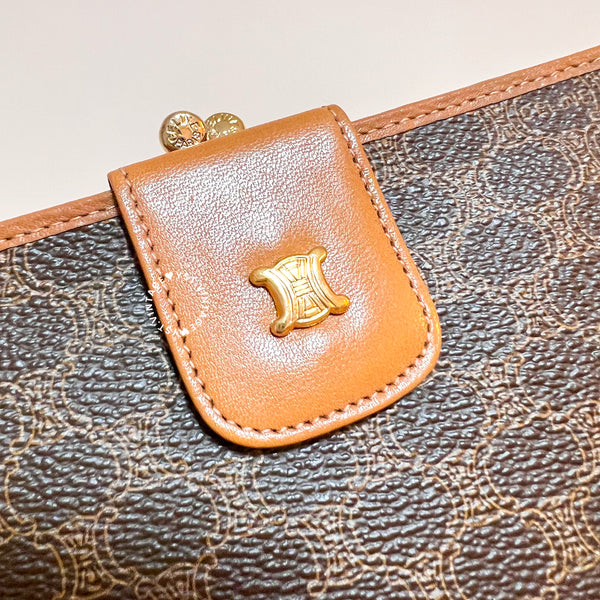 Vintage CELINE Macadam Long Wallet