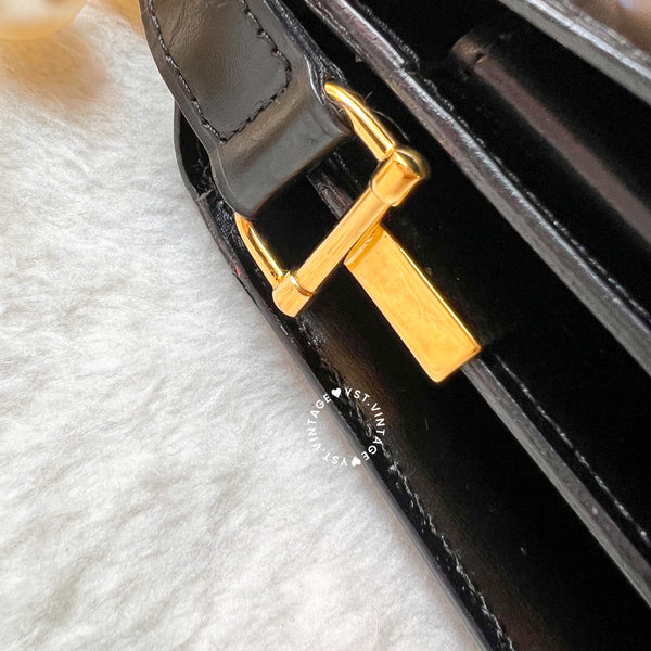 Vintage CELINE Planet Classic Bag in Box - Black (Code: 035500)