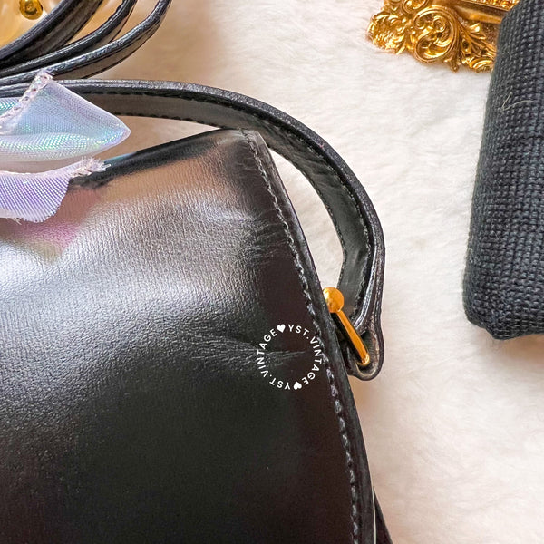 Vintage CELINE Planet Classic Bag in Box - Black (Code: 035500)