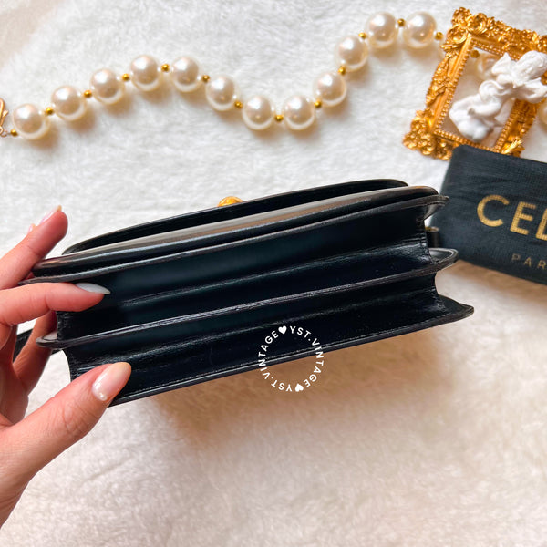 Vintage CELINE Planet Classic Bag in Box - Black (Code: 035500)