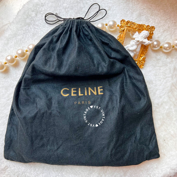 Vintage CELINE Planet Classic Bag in Box - Black (Code: 035500)