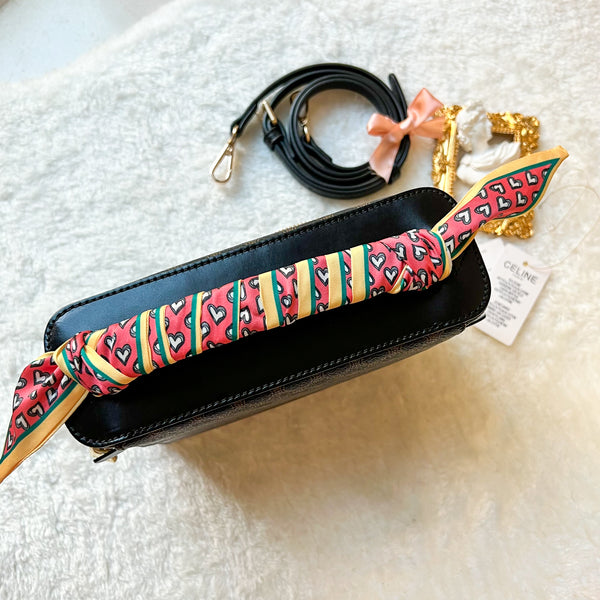 Vintage CELINE Macadam Vanity Bag 010 - Black