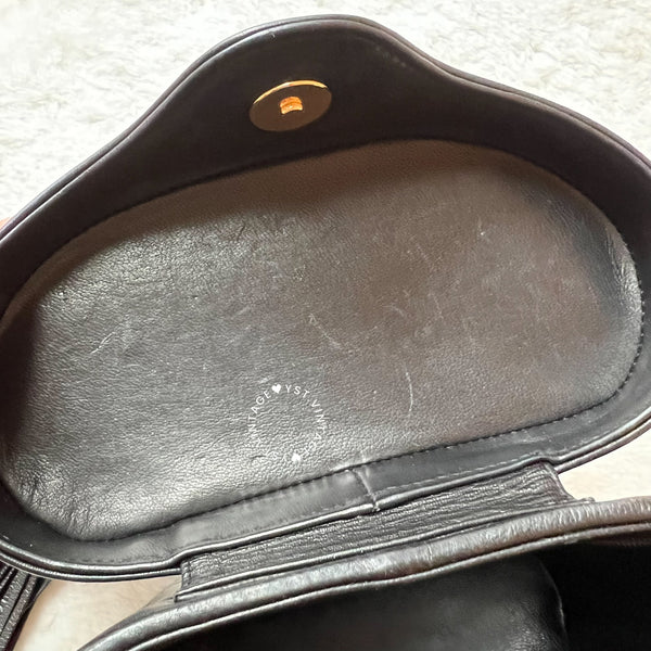 Vintage Chanel Vanity Bag with Tassel - Black 002