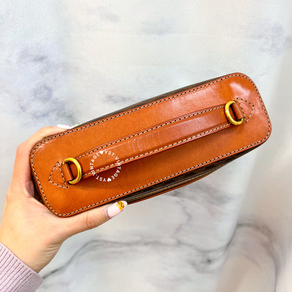 Vintage CELINE Macadam Vanity Bag 033 - Brown