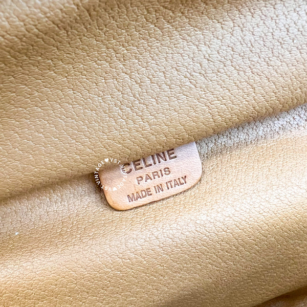 Vintage CELINE Macadam Vanity Bag 033 - Brown