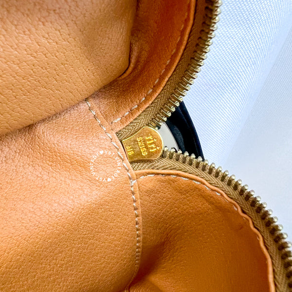 Vintage CELINE Macadam Vanity Bag 033 - Brown