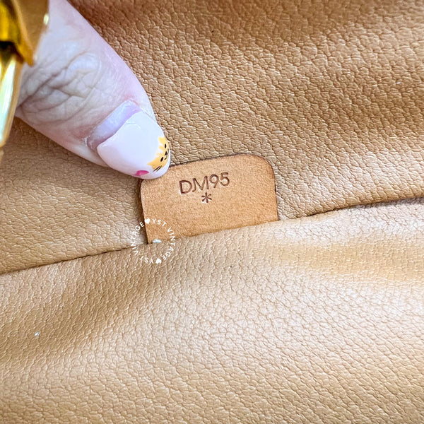 Vintage CELINE Macadam Vanity Bag 033 - Brown