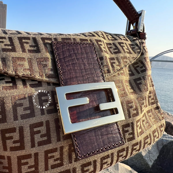 Vintage Fendi Baguette - Mocha Brown