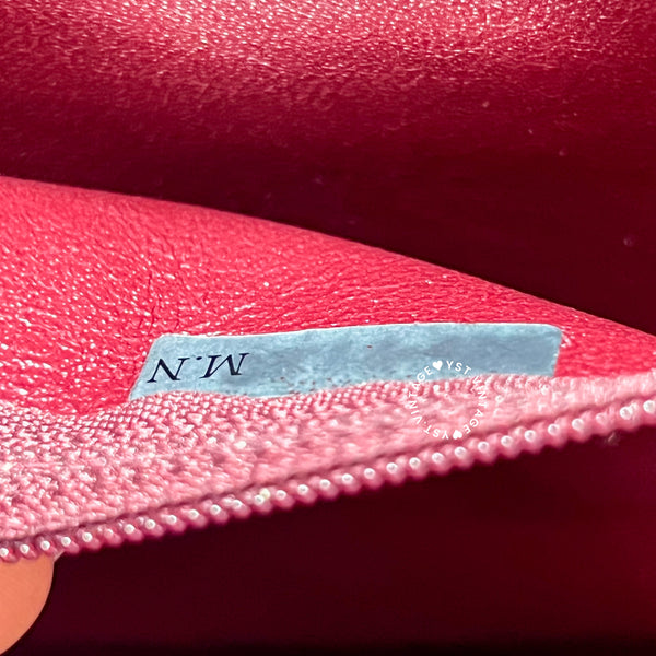 Vintage Chanel Push-Lock 25cm Square Flap Bag - Black x Gold 002